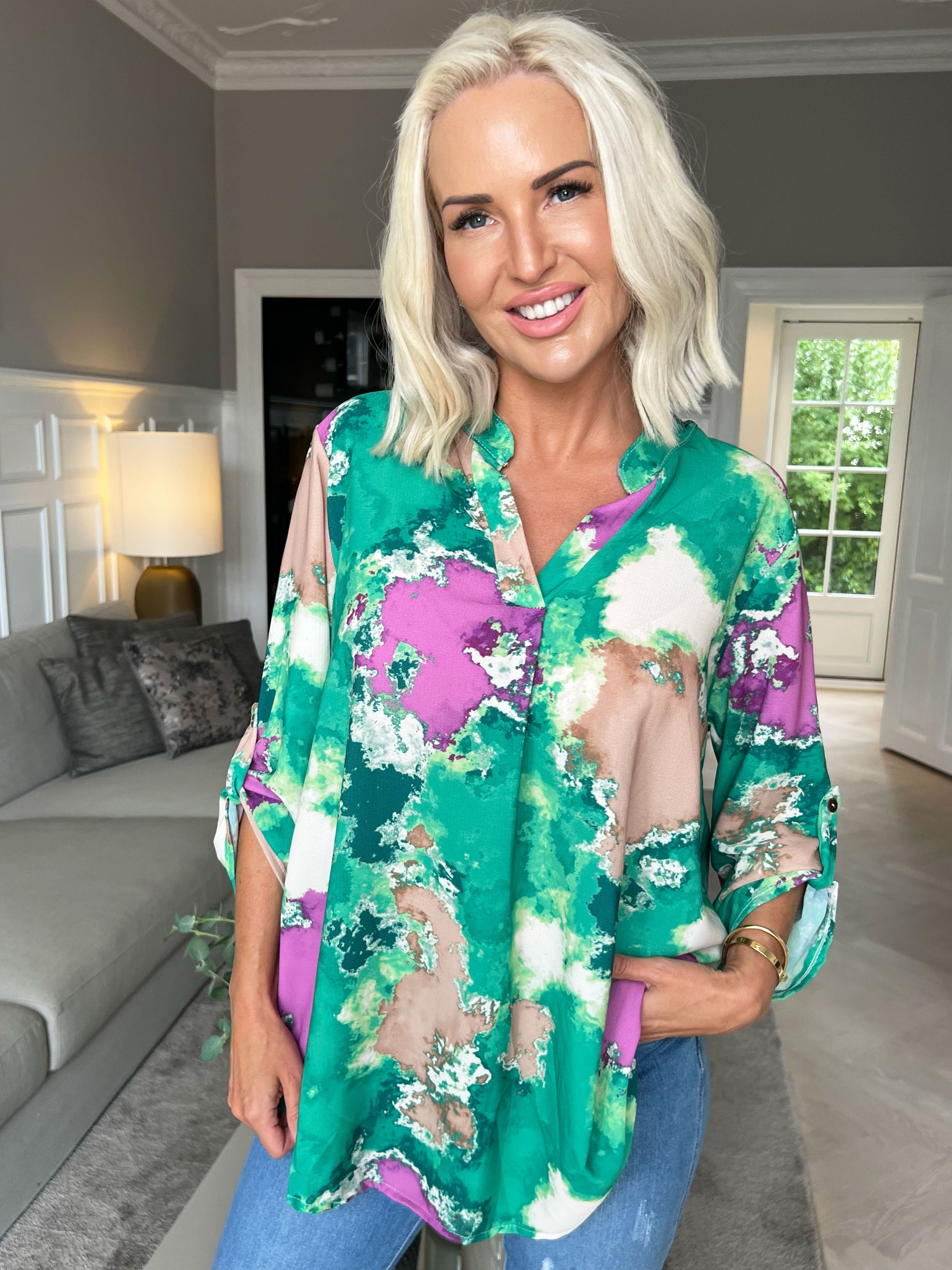 Vanesa Batik - Tunika i batik print